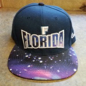 Florida flat bill hat